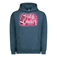 Pigment Midnight Navy tackle cancer football leopard Urban Hoodie - AdoDesignShop