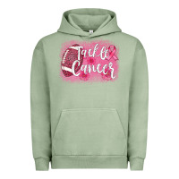 Pigment Oil Green tackle cancer football leopard Urban Hoodie - AdoDesignShop