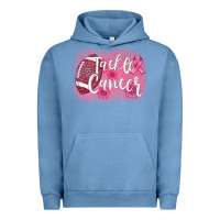 Pigment Pebble Blue tackle cancer football leopard Urban Hoodie - AdoDesignShop