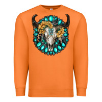 Carrot gamestone with bull skull Premium Sweatshirt - RanaPortraitStore