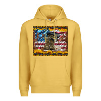 Westerm Usa Army Boots Premium Hoodie | Teevron