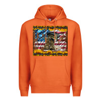 Carrot westerm usa army boots Premium Hoodie - Artiststas