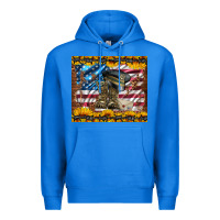 True Royal westerm usa army boots Premium Hoodie - Artiststas