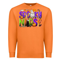 Carrot Halloween Spooky Nurse Premium Sweatshirt - texasbilliewilder