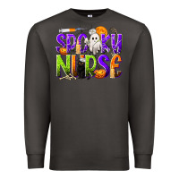 Smoke Halloween Spooky Nurse Premium Sweatshirt - texasbilliewilder