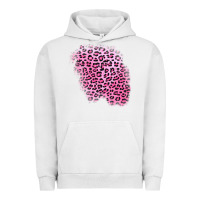 Pigment Lunar Rock pink leopard patch Urban Hoodie - AdoDesignShop
