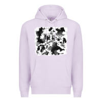 Lilac cowhide Premium Hoodie - RanaPortraitStore