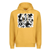 Mustard cowhide Premium Hoodie - RanaPortraitStore