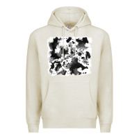 Oatmeal Heather cowhide Premium Hoodie - RanaPortraitStore