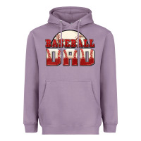 Lavender baseball dad Heavyweight Hoodie - Zillion Design Studio