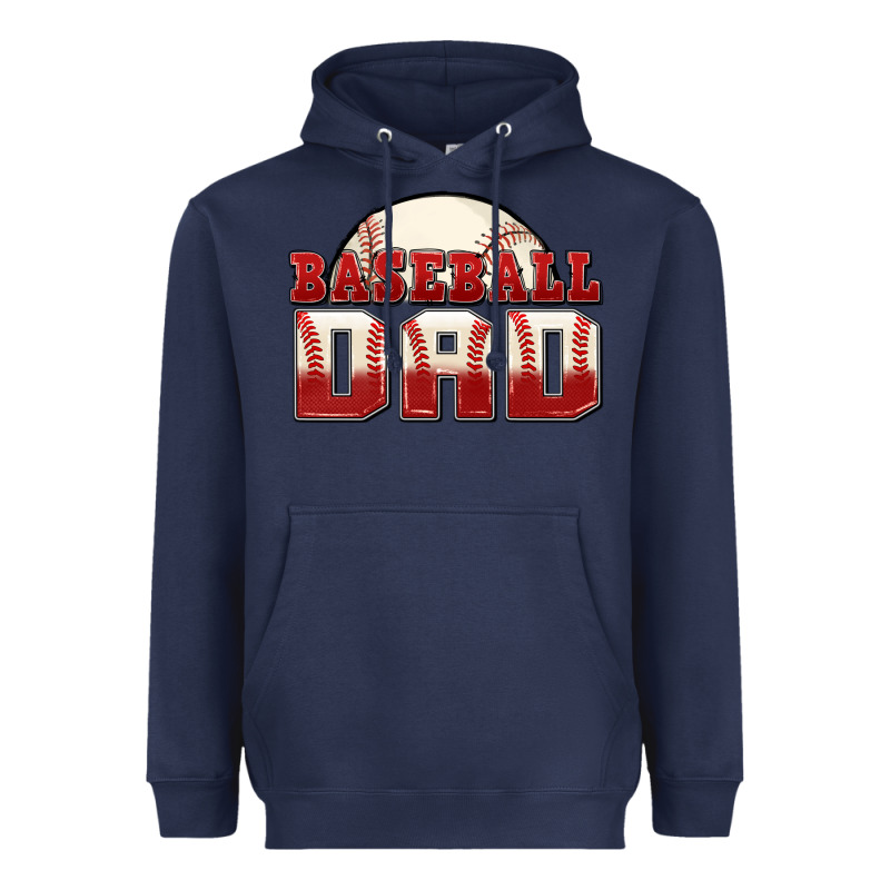 Baseball Dad Heavyweight Hoodie by Zillion Design Studio | Teevron
