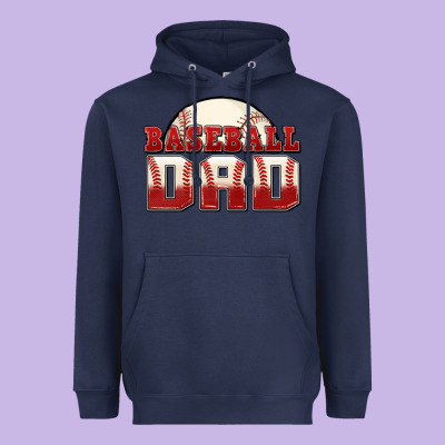Heavyweight Hoodie baseball dad