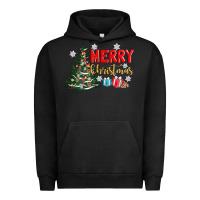 Pigment Black merry christmas tree Urban Hoodie - AdoDesignShop