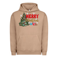 Pigment Burro merry christmas tree Urban Hoodie - AdoDesignShop