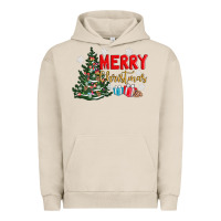 Pigment French Oak merry christmas tree Urban Hoodie - AdoDesignShop