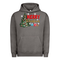 Pigment Tornado merry christmas tree Urban Hoodie - AdoDesignShop