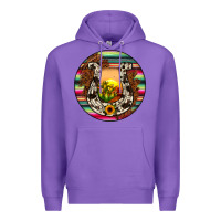 Purple horseshoe circle Premium Hoodie - JahusDesignShop
