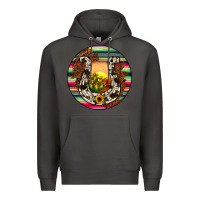 Smoke horseshoe circle Premium Hoodie - JahusDesignShop