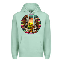 Seafoam horseshoe circle Premium Hoodie - JahusDesignShop