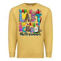 Antique Gold happy last day of school Premium Sweatshirt - Zillion Design Studio