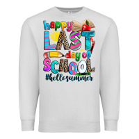 Dove Grey happy last day of school Premium Sweatshirt - Zillion Design Studio
