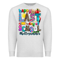 Oatmeal Heather happy last day of school Premium Sweatshirt - Zillion Design Studio