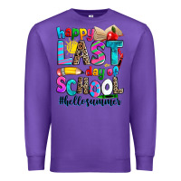 Purple happy last day of school Premium Sweatshirt - Zillion Design Studio
