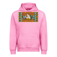 Fuchsia Pink mom goat sunflowers license plate Urban Hoodie - Artiststas