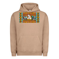 Pigment Burro mom goat sunflowers license plate Urban Hoodie - Artiststas