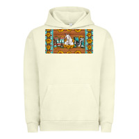 Pigment Pistachio mom goat sunflowers license plate Urban Hoodie - Artiststas