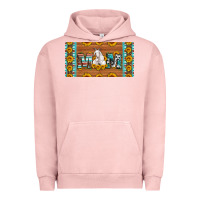 Pigment Salmon mom goat sunflowers license plate Urban Hoodie - Artiststas