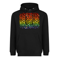 Black pride leopard background lgbt Heavyweight Hoodie - texasbilliewilder