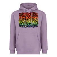Lavender pride leopard background lgbt Heavyweight Hoodie - texasbilliewilder