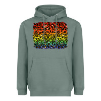 Sage pride leopard background lgbt Heavyweight Hoodie - texasbilliewilder