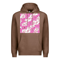 Chestnut floral school seamless pattern Premium Hoodie - BundleAndBundleShop