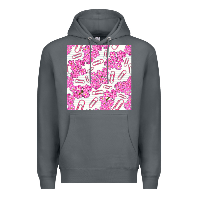 Floral School Seamless Pattern Premium Hoodie by BundleAndBundleShop | Teevron
