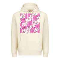 Sandshell floral school seamless pattern Premium Hoodie - BundleAndBundleShop