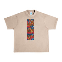 French Oak usa flag and cross penwraps Urban Heavy Tee - Artiststas