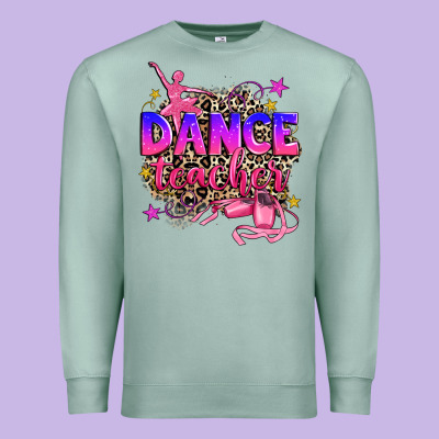 Dance Teacher Premium Sweatshirt Designed By Zillion Design Studio