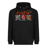 Black barn mom Heavyweight Hoodie - Zillion Design Studio