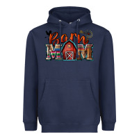 Navy barn mom Heavyweight Hoodie - Zillion Design Studio