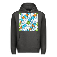 Stars School Seamless Pattern Premium Hoodie | Teevron