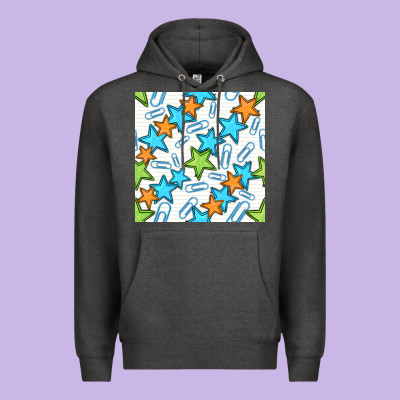 Stars School Seamless Pattern Premium Hoodie Designed By Bundleandbundleshop
