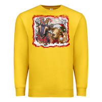 Lemon christmas goats Premium Sweatshirt - RanaPortraitStore