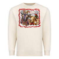 Sandshell christmas goats Premium Sweatshirt - RanaPortraitStore