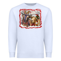 White christmas goats Premium Sweatshirt - RanaPortraitStore