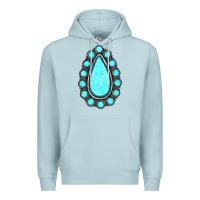 Blue Mist gemstone Premium Hoodie - JahusDesignShop