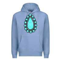 Colony Blue gemstone Premium Hoodie - JahusDesignShop