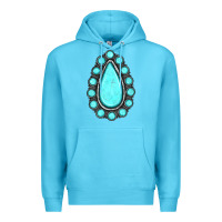 Ocean Blue gemstone Premium Hoodie - JahusDesignShop