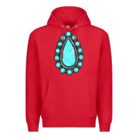 Red gemstone Premium Hoodie - JahusDesignShop